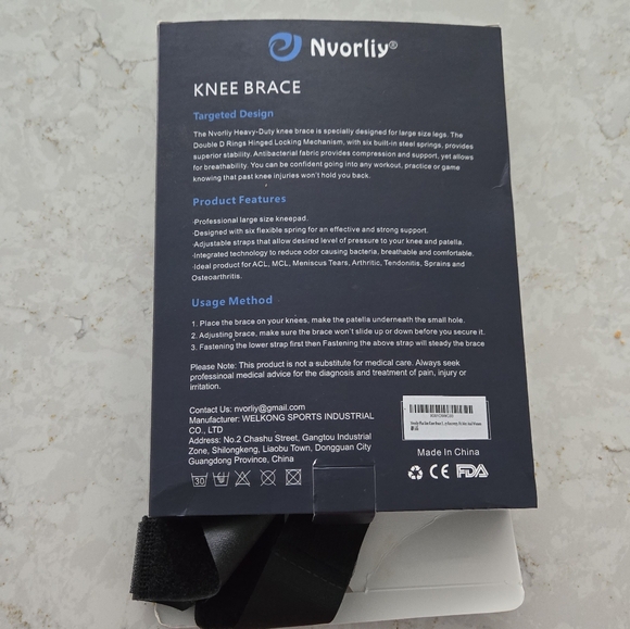 Nvorliy Knee Brace - Picture 2 of 3